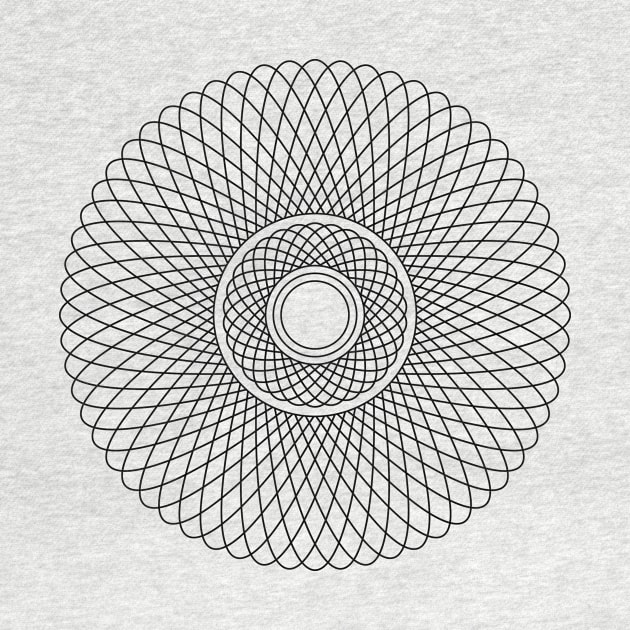 Round mandala by hedehede